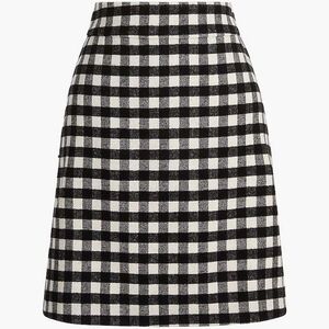 J. Crew Factory Wool-blend Mini Skirt